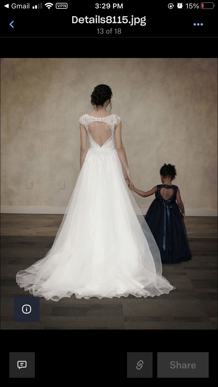 Wedding Dress - Size Small