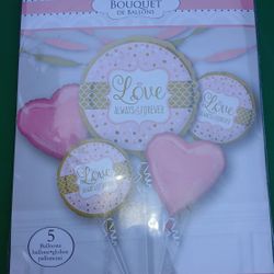 New Love Always & Forever Balloon Bouquet 