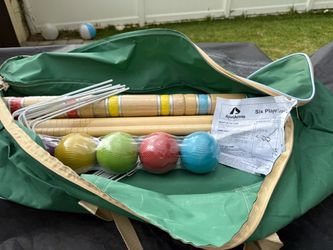 Brand new croquet set