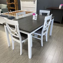 Table & 4 Chairs 