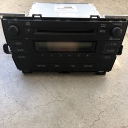 2010-2011 Toyota Prius OEM Factory 51883 Stereo CD Player Radio P/N: 86120-47290