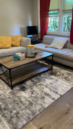 Coffee Table With Two Side Table
