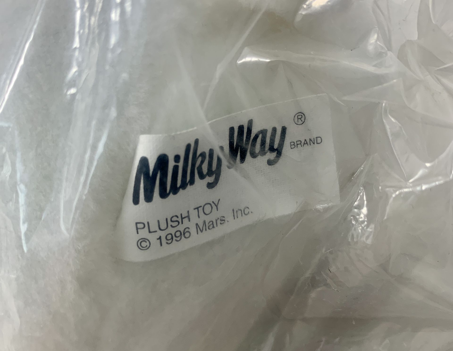 Milky Way Candy Bar Plush Polar Bear 1996 White With Sunglasses Mars 1996