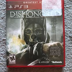 Dishonored for PS3