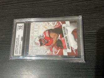 2020 Leaf Jonathan Taylor rookie football card graded 10 Gem Mint Indianapolis Colts Superstar