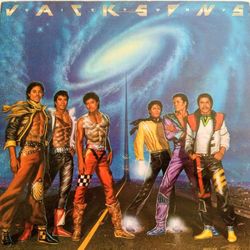 Vintage JACKSONS " Victory" Vinyl LP Record