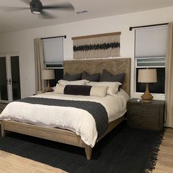 Free Joanna Gaines Living Spaces King Size Bed