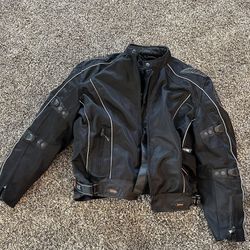 Xelement Motorcycle Jacket, XXL
