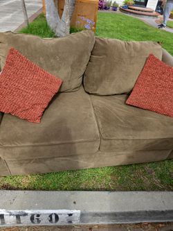 Sofa set with ottoman