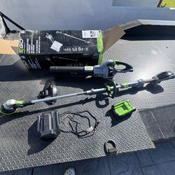 EGO wacker and blower kit