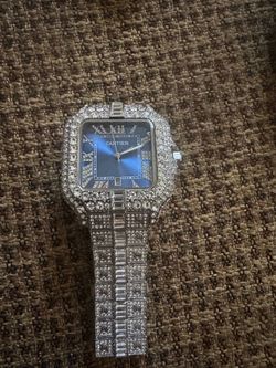 Blue Bussdown watch 💎