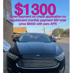 Ford Fuison No Credit Check No Requirements 
