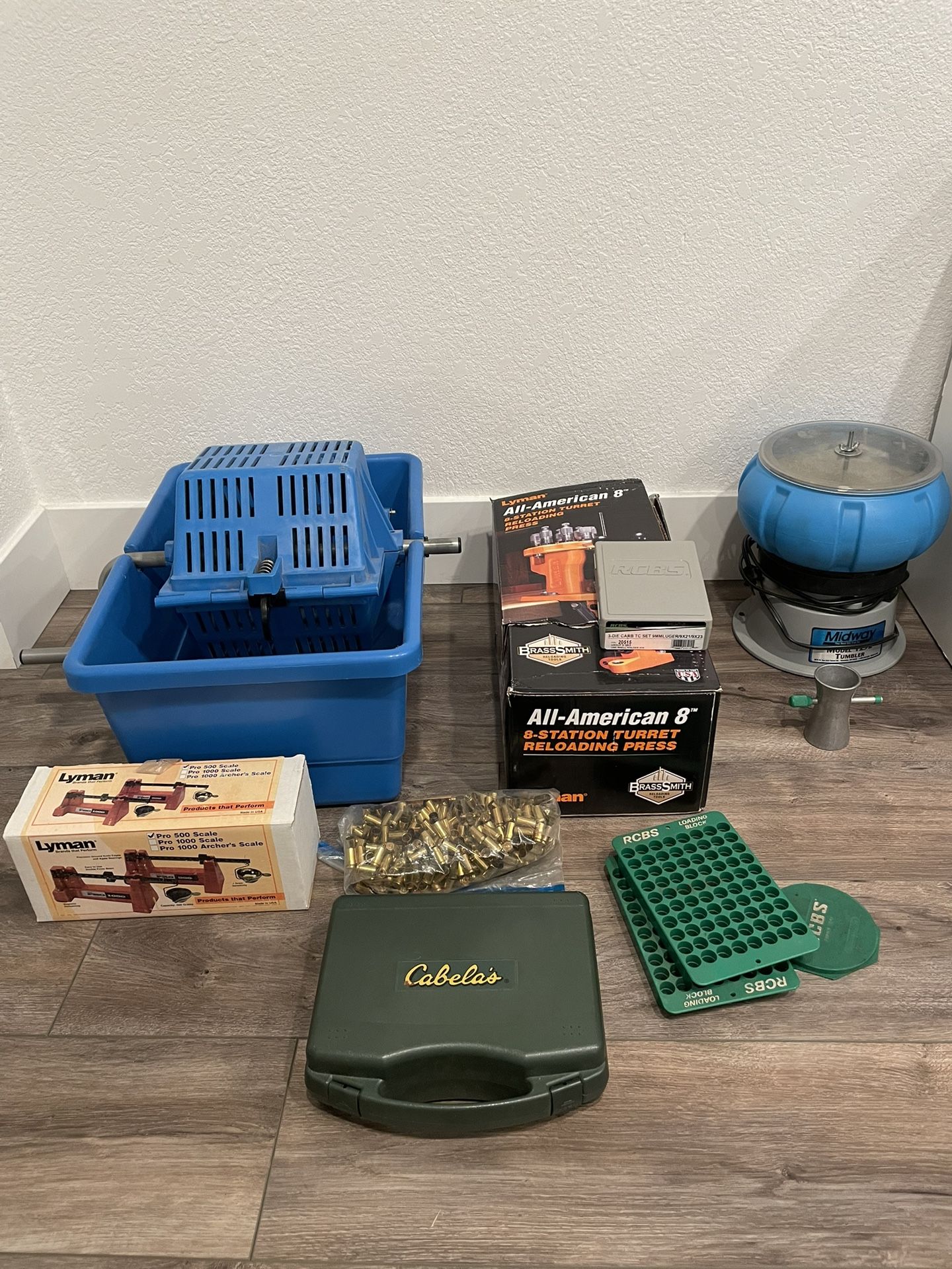Lyman 8 Station Turret Reloading Kit