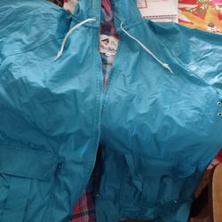 Pretty Rain jacket With Plaid Lining