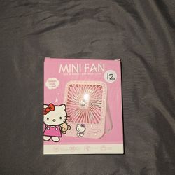 Hello Kitty Mini Fan