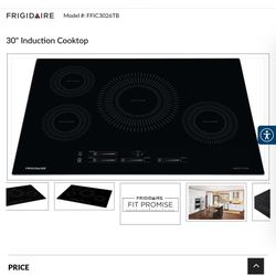 30 In Induction Cooktop 