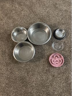 Dog bowls