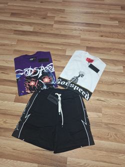 Godspeed Shorts And tees ....ALL SIZES 