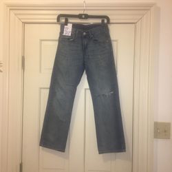 Boys Levis Size 10 Slim Straight