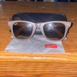 gray ray ban sunglasses