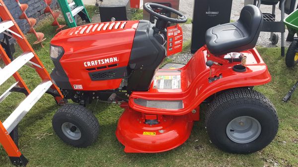 Craftsman T110 17.5 riding mower for Sale in Tulsa, OK - OfferUp
