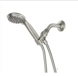 Moen Attune 6-Spray Patterns Single Wall Mount 4 in. Handheld Shower Head in Spot Resist Brushed Nickel
