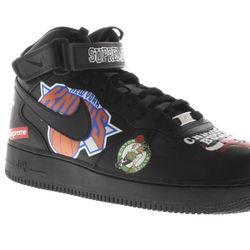 Supreme x Nike x NBA Air Force1 Mid (black) 