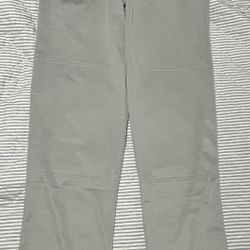 Nike Pro Slim Fit High Rise Baseball? Pants Grey Men Sz Small New