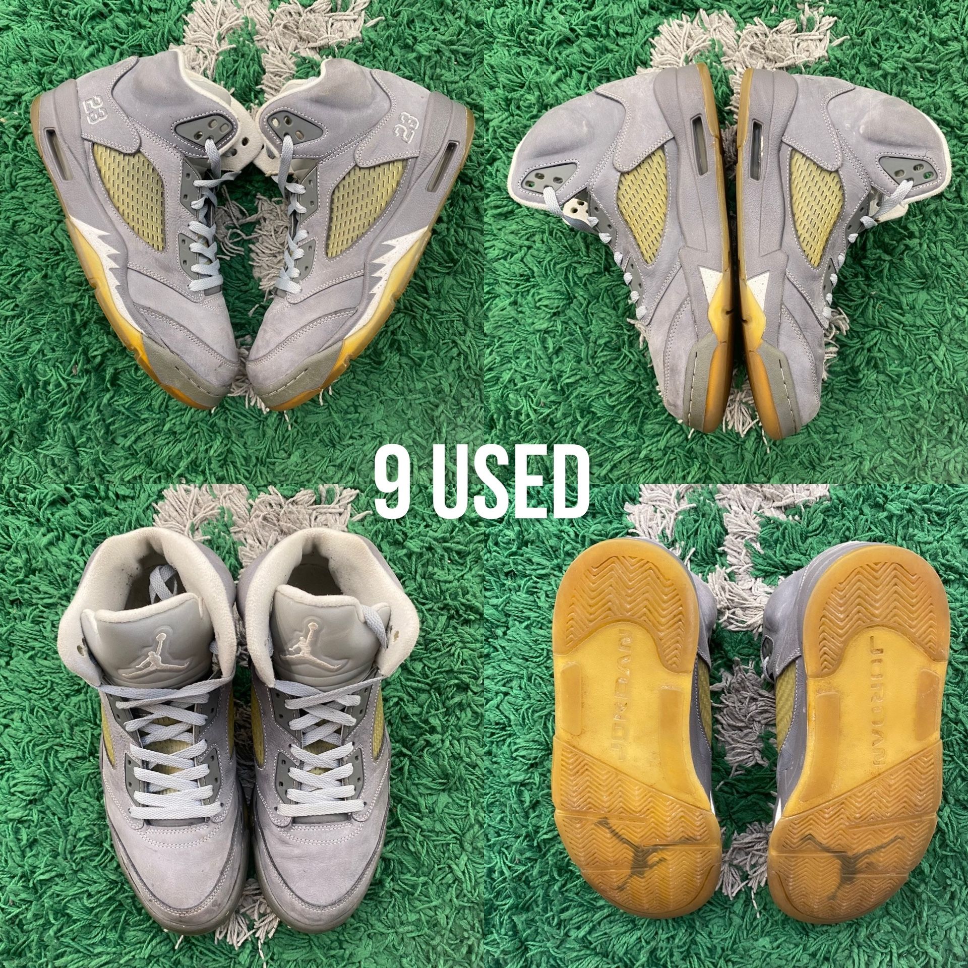 Air Jordan 5 Retro Wolf Grey 2011 Size 9 display picture 3