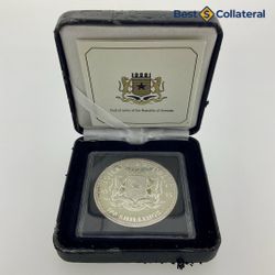 Republic of Somalia 100 Shilling African Wildlife Silver Coin