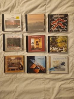 Meditation & Nature Escape 9 CD SET -- Great Value! All Will Be Spin Cleaned VG