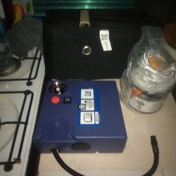 Air Compressor Tire Kit With Fix A Flat 