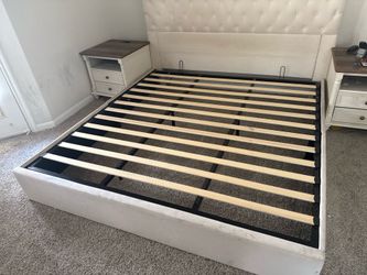 King size bed frame