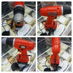 Black & decker drill .