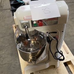 30 Qt Commercial Planetary Bakery Gear Driven Restaurant Dough Mixer
