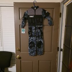 Kids Swat Uniform Child Size 5-6