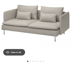 IKEA sofa piece chair x2