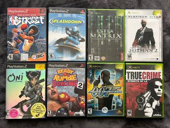 Playstation 2 And xbox Games