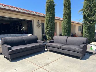 Matching Gray Sofa Set!