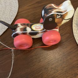 1967 Fisher Price Little Snoopy Toy