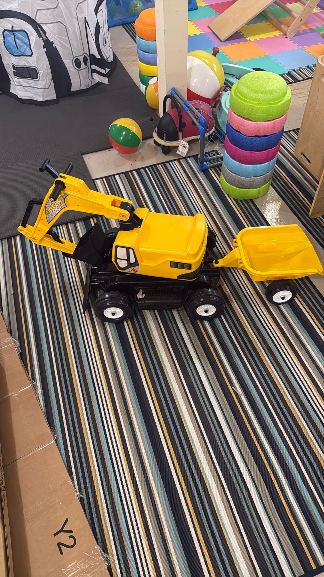 Riding Digger Toy