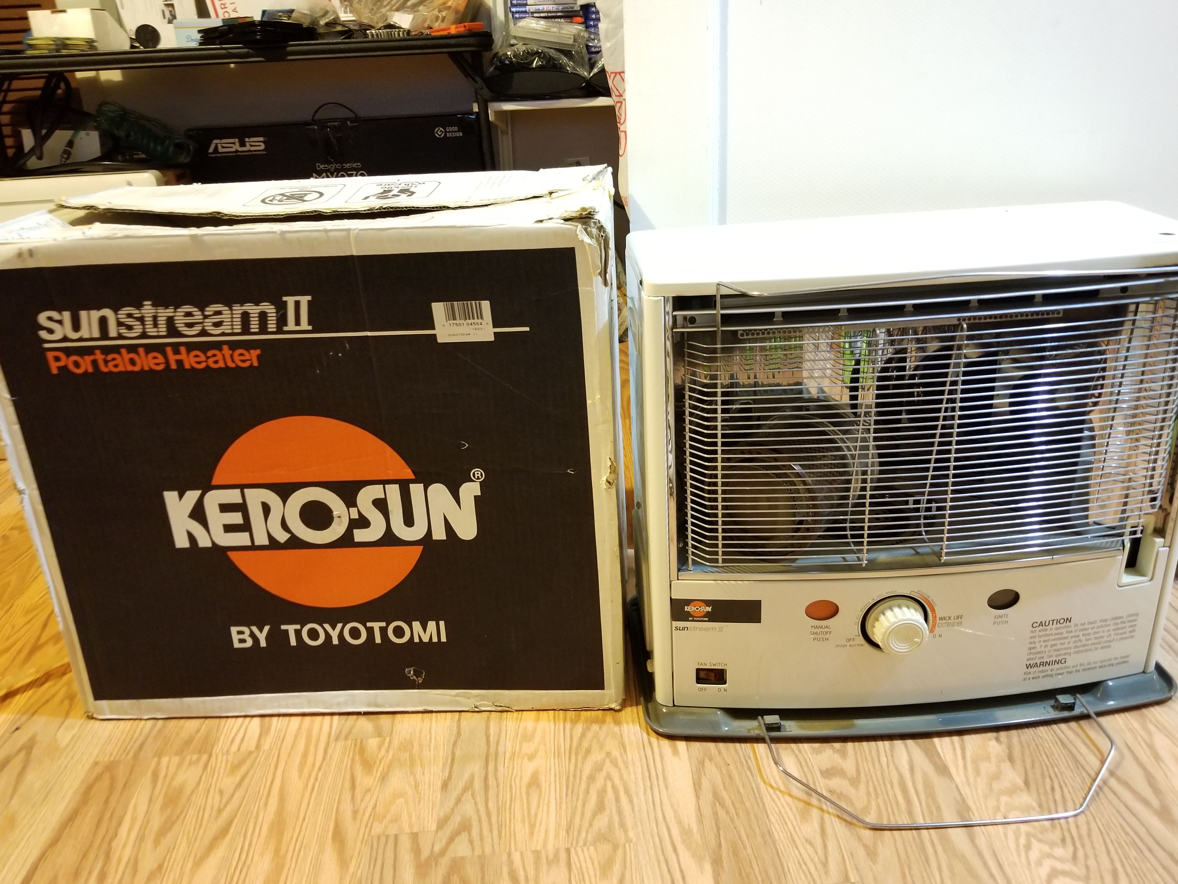 KERO-SUN Sunstream II portable heater ELECTRIC