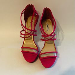 Sexy  Heels - 5”   Fuchsia Suede