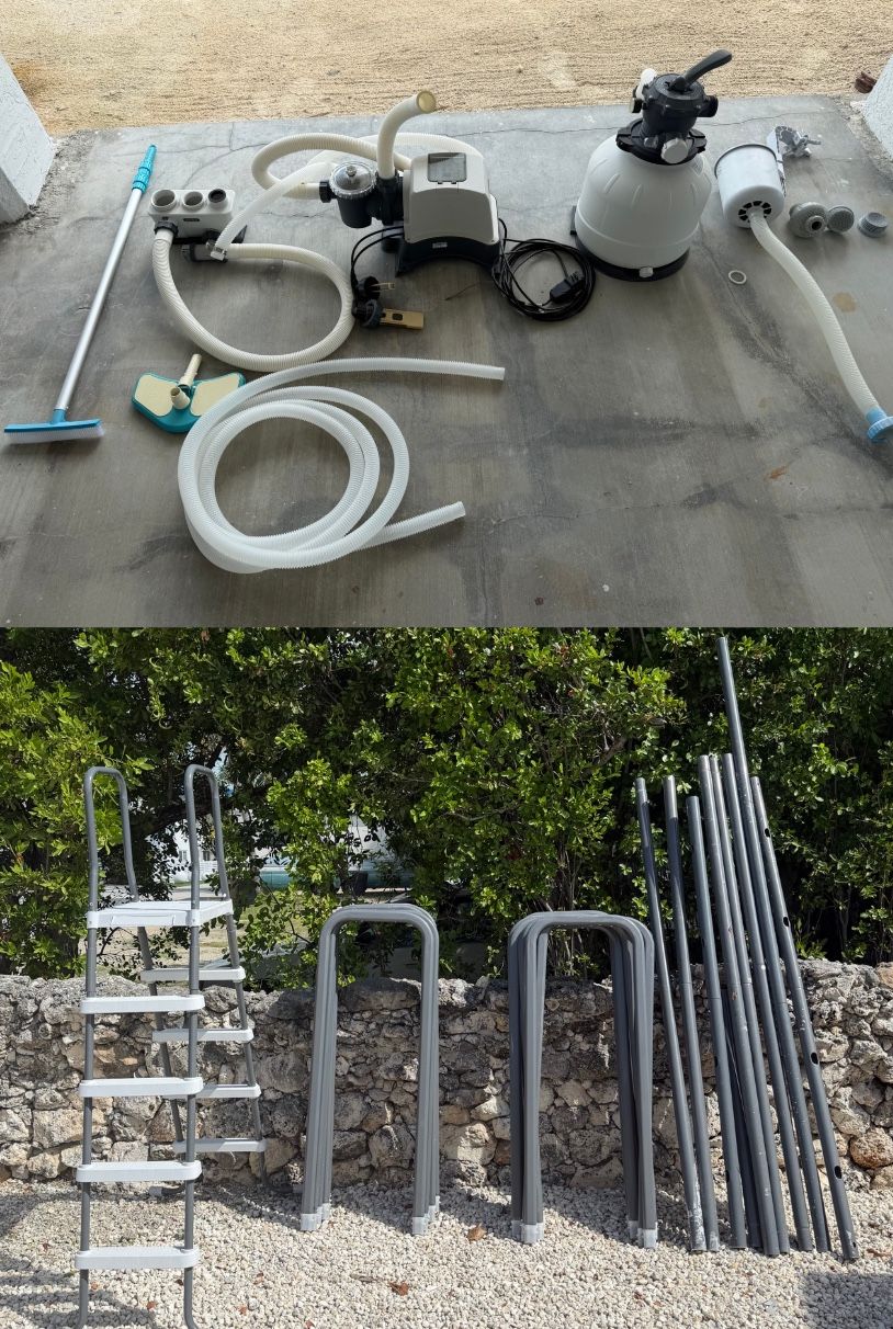 Excellent Intex Pool Pump and Frame