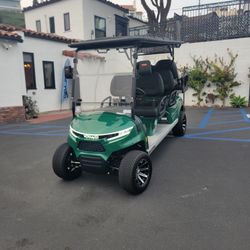 2025 Voyager Patriot 6-Passenger Non-Lifted 72-Volt Lithium Street Legal LSV Golf Cart
