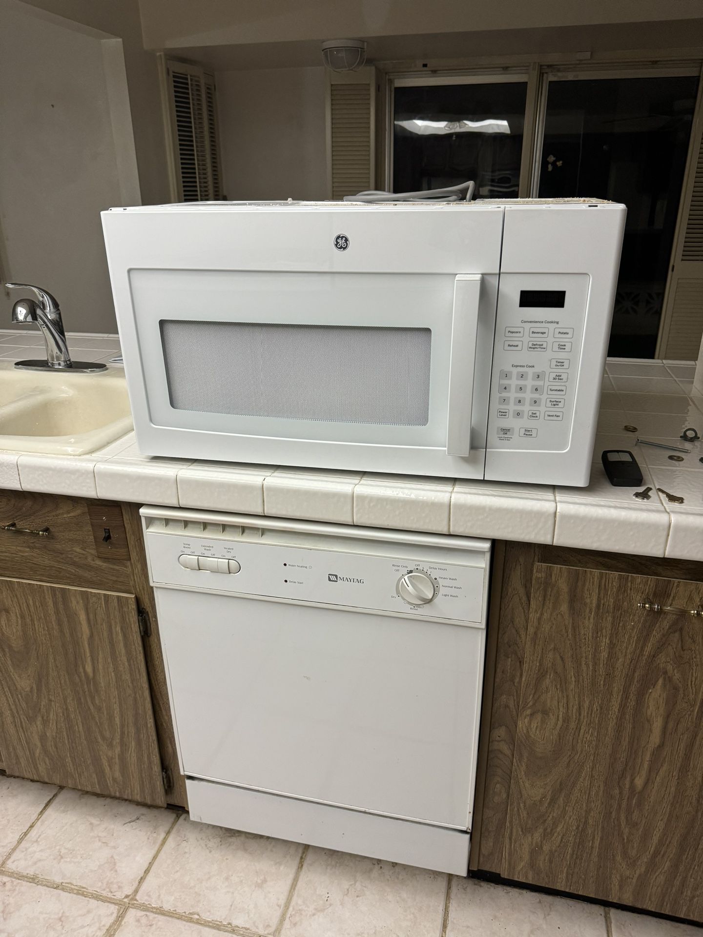 Microwave and Dishwasher 