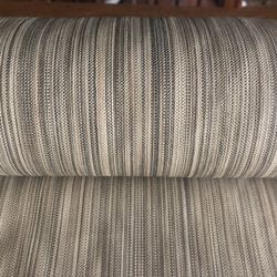 6 2/3 Yards Of Green Upholstery Fabric, 56” Wide