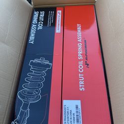 Front and Rear Complete Shock Absorber Strut & Coil Spring Assembly Compatible with Honda Civic 2006-2011 & Acura CSX 2006-2011