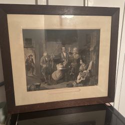Antique Print - Patriotic Theme