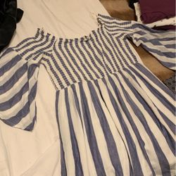 #dress #girls #ladies #medium # Lucky a #stretch #striped